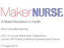 Watch Keynote: A Maker Revolution in Health Care Video