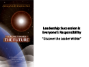Watch Leadership Succession Committee Forum Video