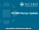 Watch NCSBN Nursys Update Video