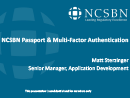 Watch NCSBN Passport & Multifactor Authentication Update Video