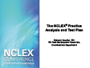 Watch The NCLEX Practice Analysis and Test Plans Video
