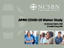 Watch APRN COVID-19 Waiver Study Video