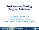 Watch Pre-Licensure Nursing Program Database Video