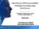 Watch Keynote: Open Science, Public Accountability: NLM Helps Nurse Scholars Shape Public Discourse Video