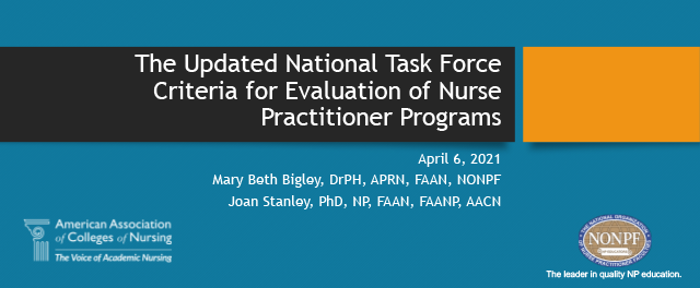 the national task force on quality nurse practitioner education