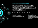 Watch Business Intelligence: The Options, Best Practices and Getting Started Video