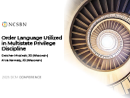 Watch Order Language Utilized in Multistate Privilege Discipline Video